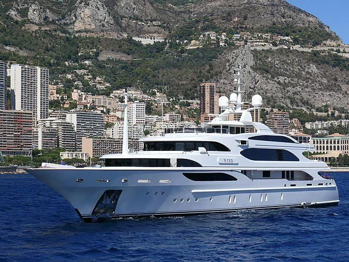 a white yacht in the water aboard GALKYNYS Yacht for Sale