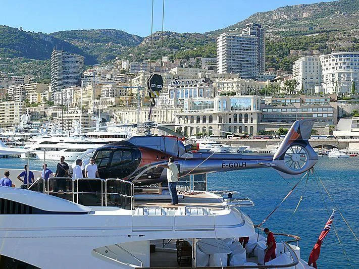 a group of people on a boat aboard GALKYNYS Yacht for Sale