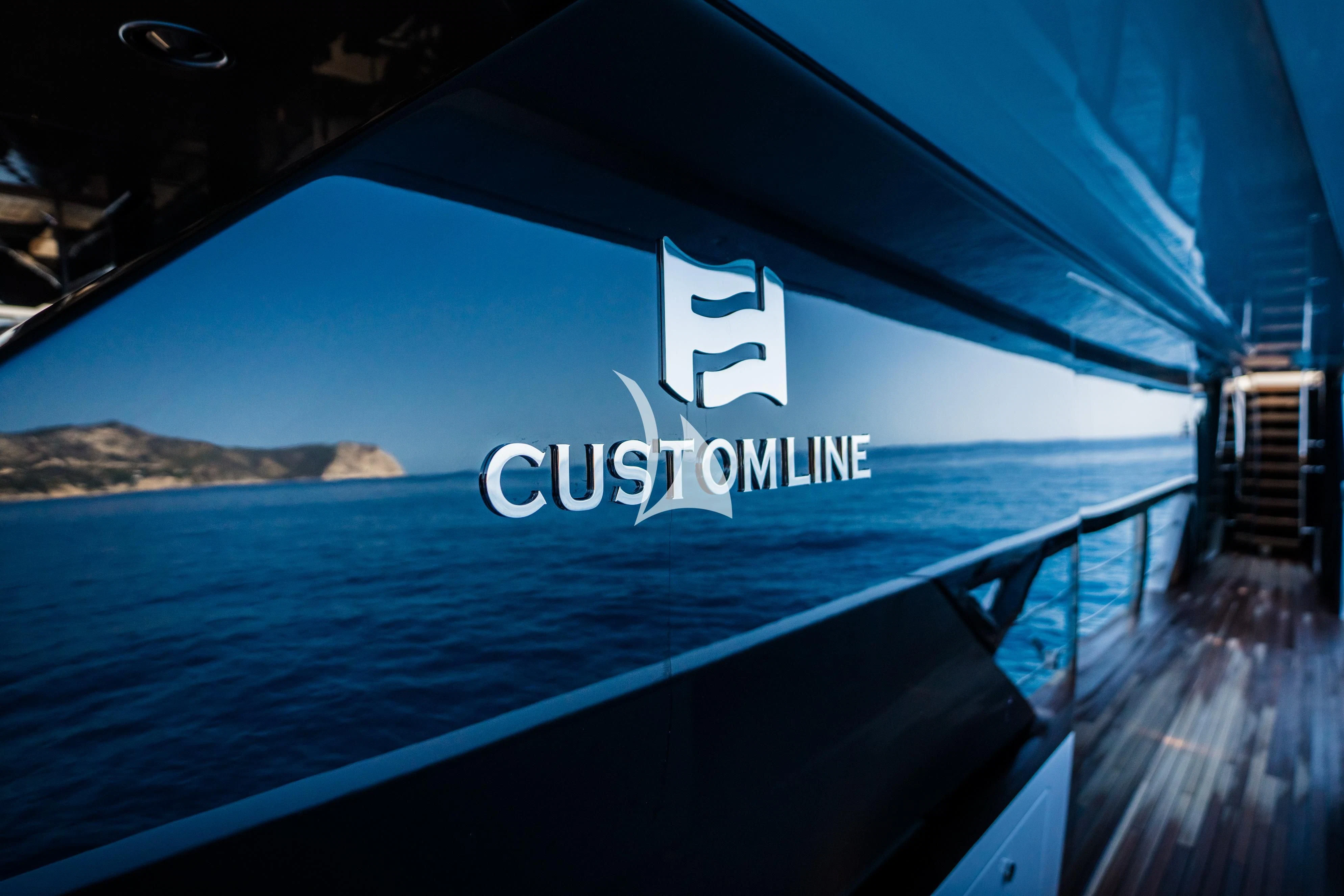 graphical user interface, logo aboard ALVIUM Yacht for Sale