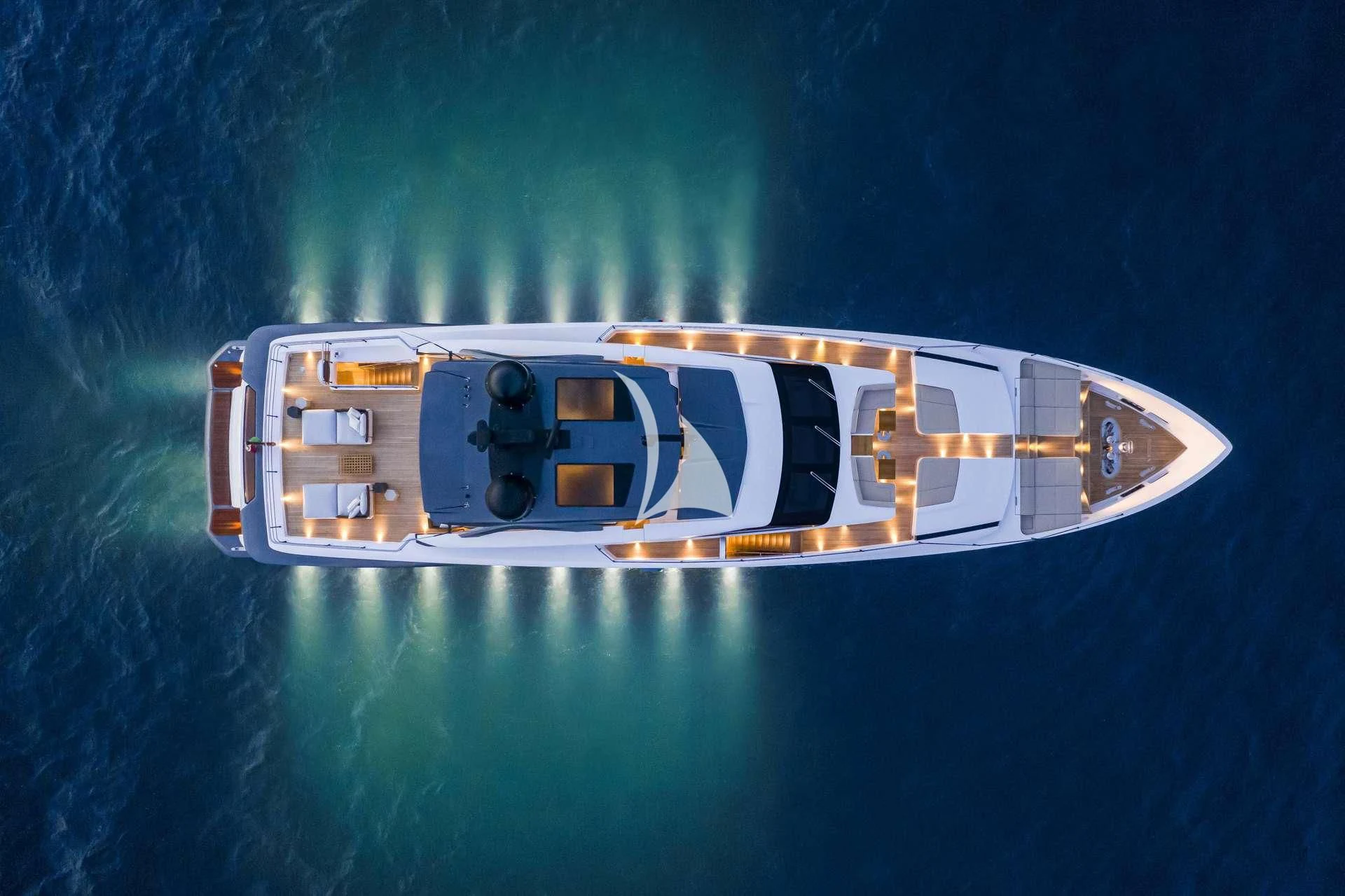 a space ship in outer space aboard ALVIUM Yacht for Sale