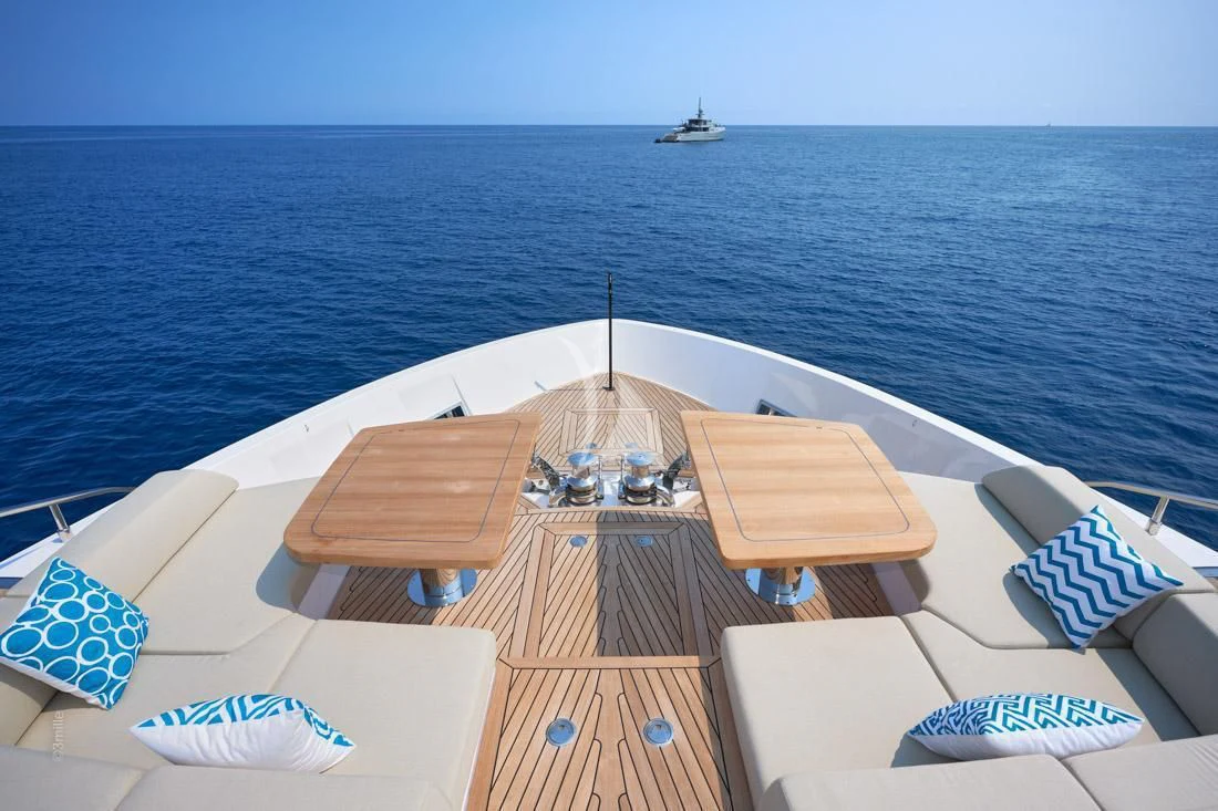 a boat on the water aboard H&CO Yacht for Sale