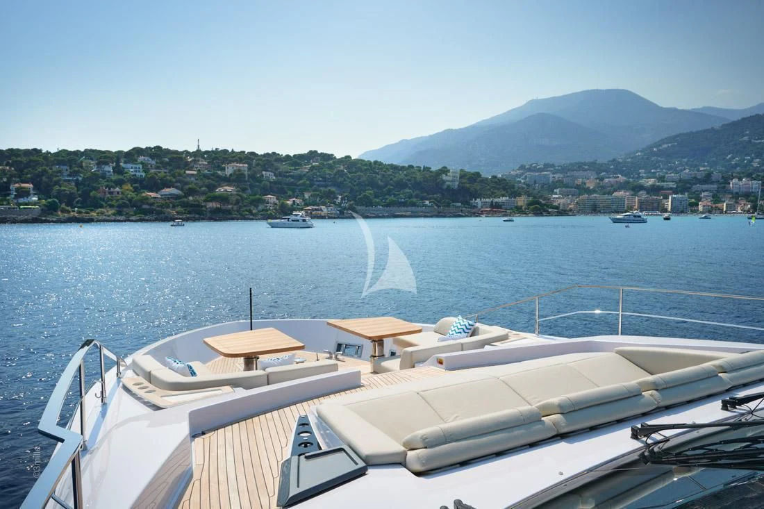 a boat on the water aboard H&CO Yacht for Sale
