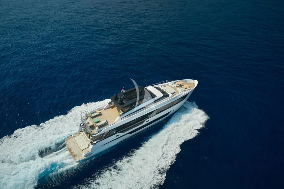 a boat on the water aboard H&CO Yacht for Sale