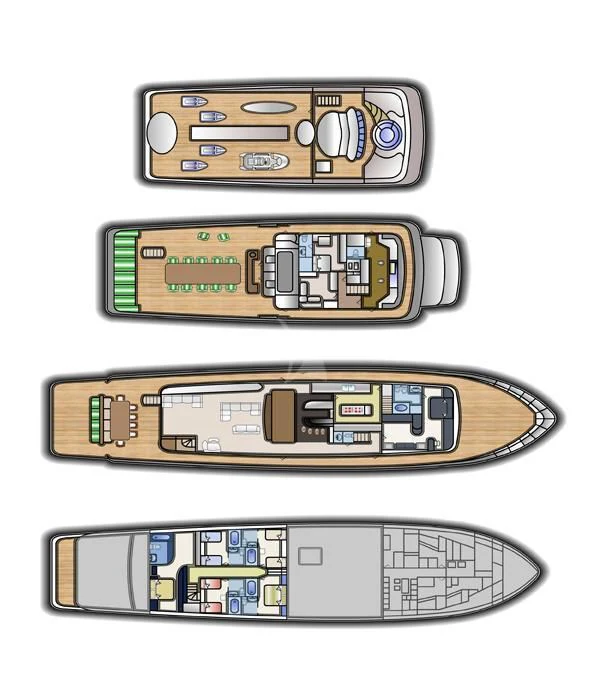 graphical user interface aboard BIG EAGLE Yacht for Sale