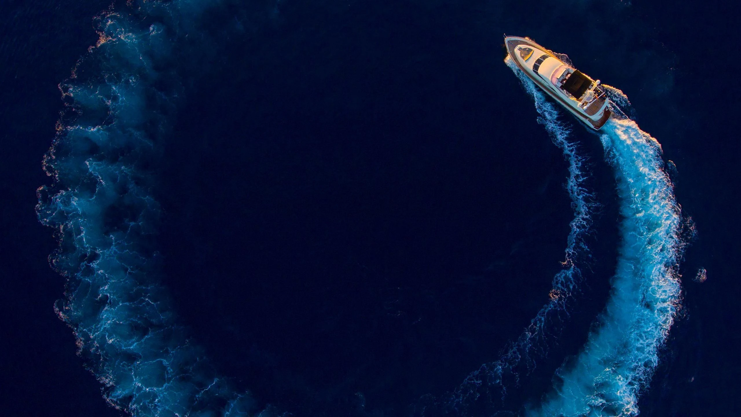 a satellite in space aboard SERAPH PRIMERO Yacht for Sale