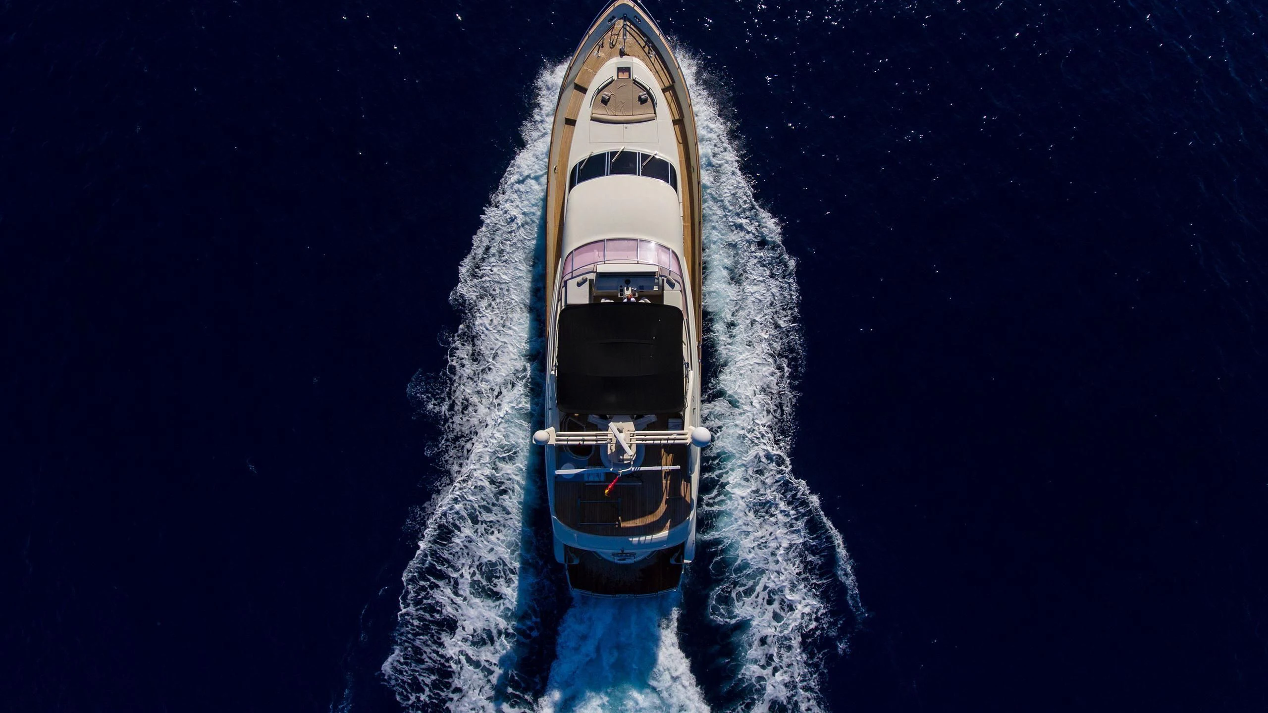 a space shuttle in space aboard SERAPH PRIMERO Yacht for Sale