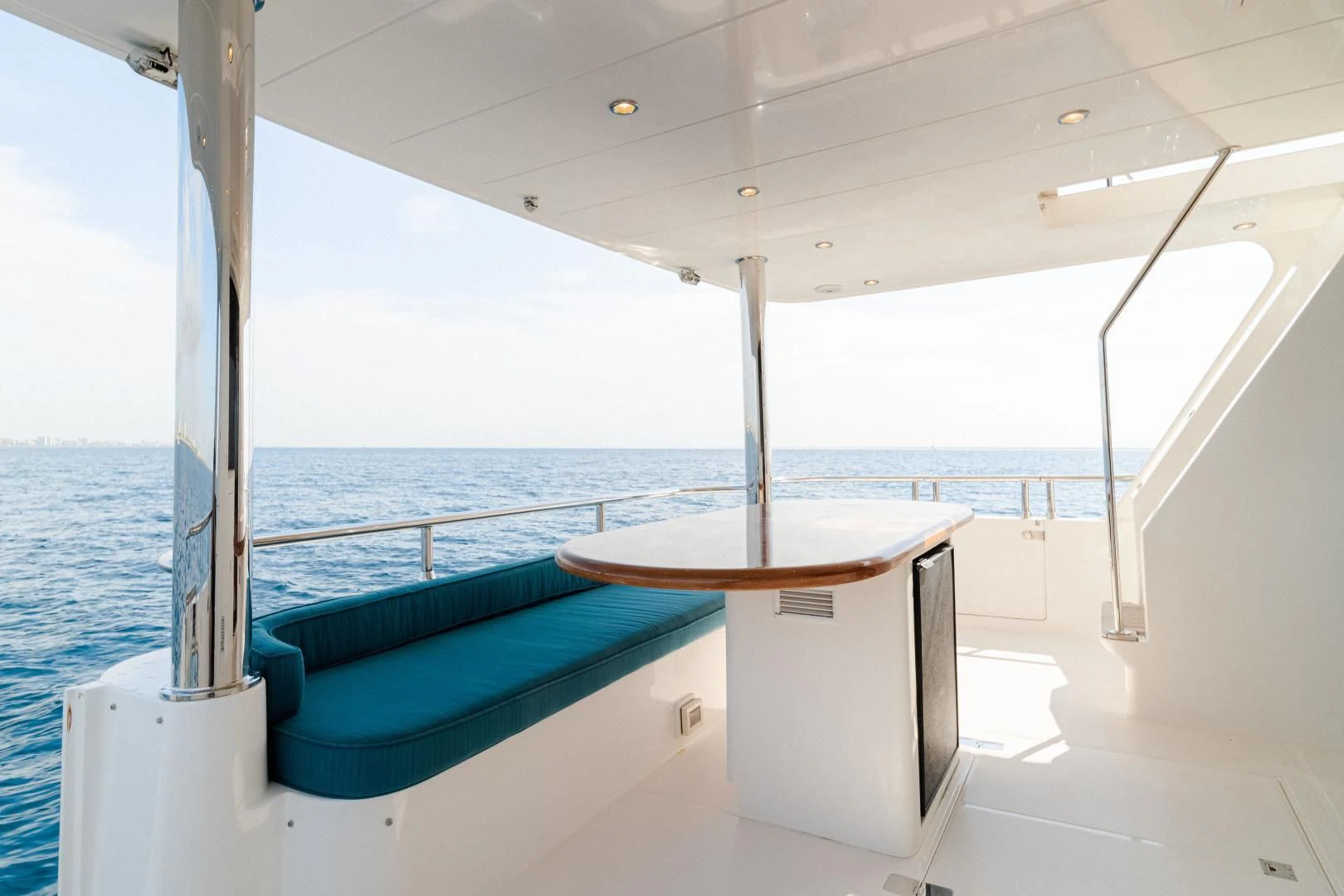 a boat on the water aboard DREAM CATCHER Yacht for Sale