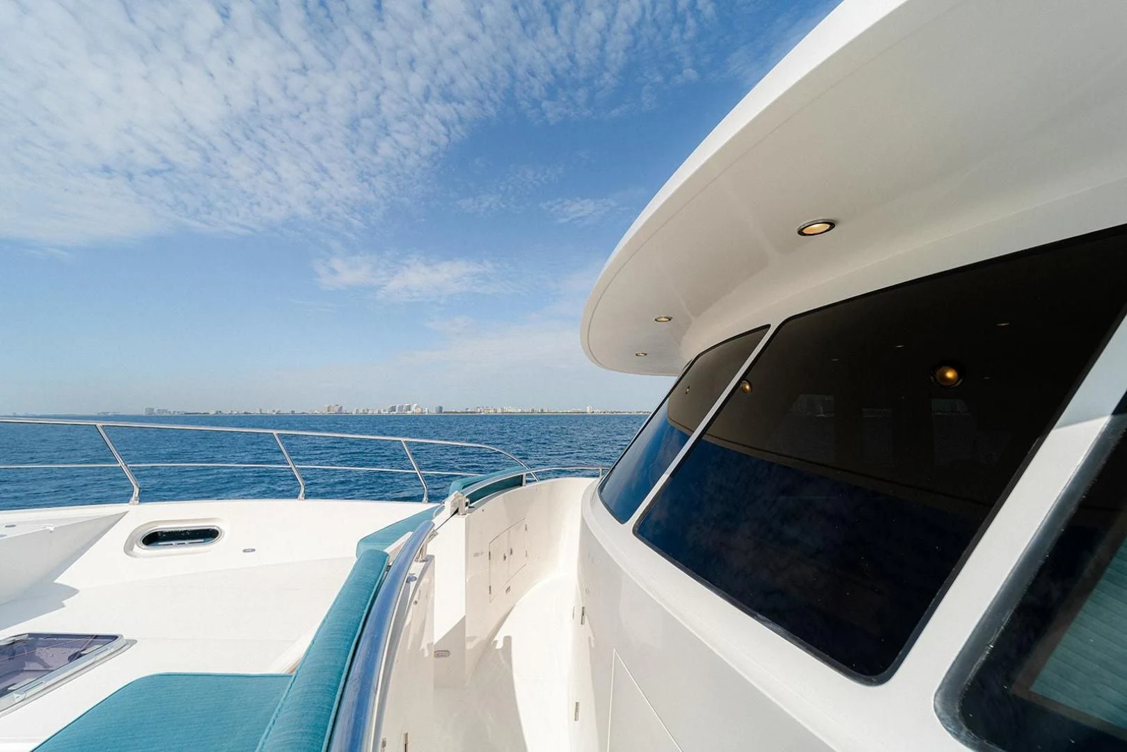 the cockpit of a plane aboard DREAM CATCHER Yacht for Sale