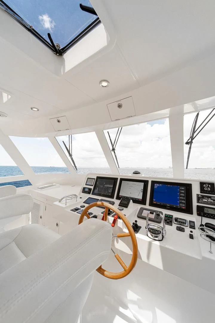 inside of an airplane aboard DREAM CATCHER Yacht for Sale