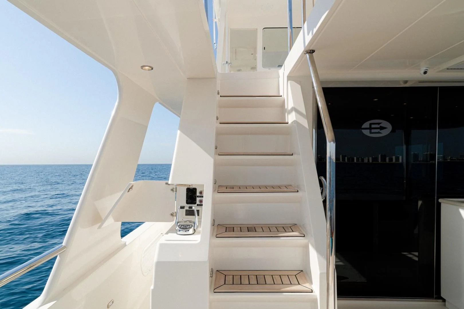 a boat on the water aboard DREAM CATCHER Yacht for Sale