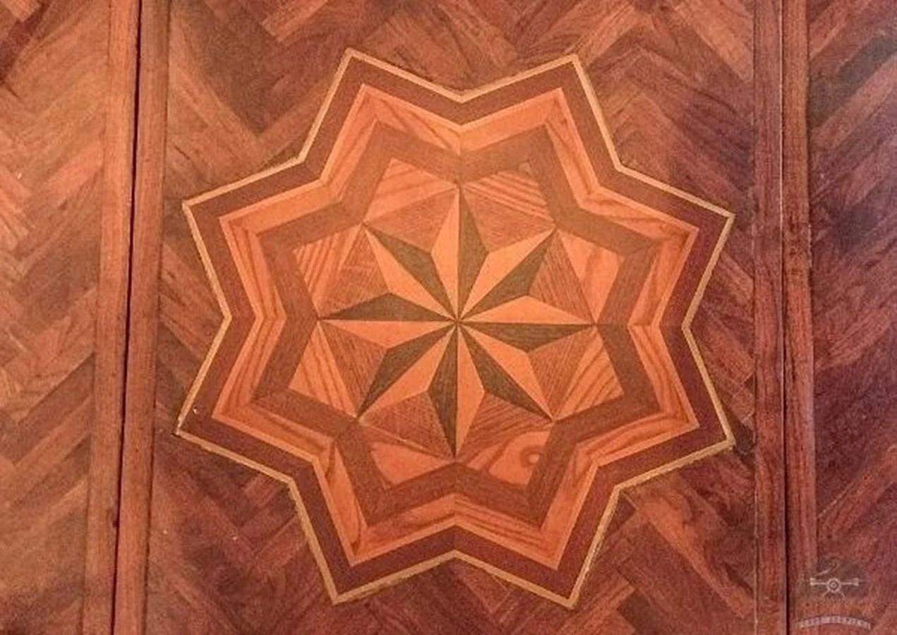 background pattern aboard DREAM CATCHER Yacht for Sale