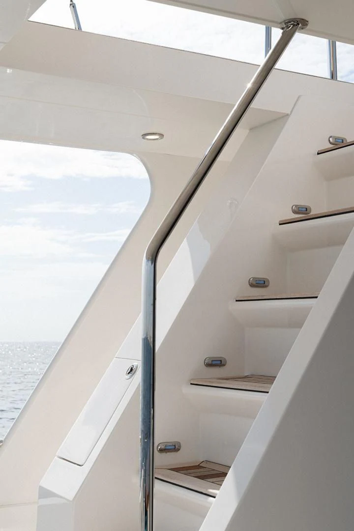 the inside of a boat aboard DREAM CATCHER Yacht for Sale