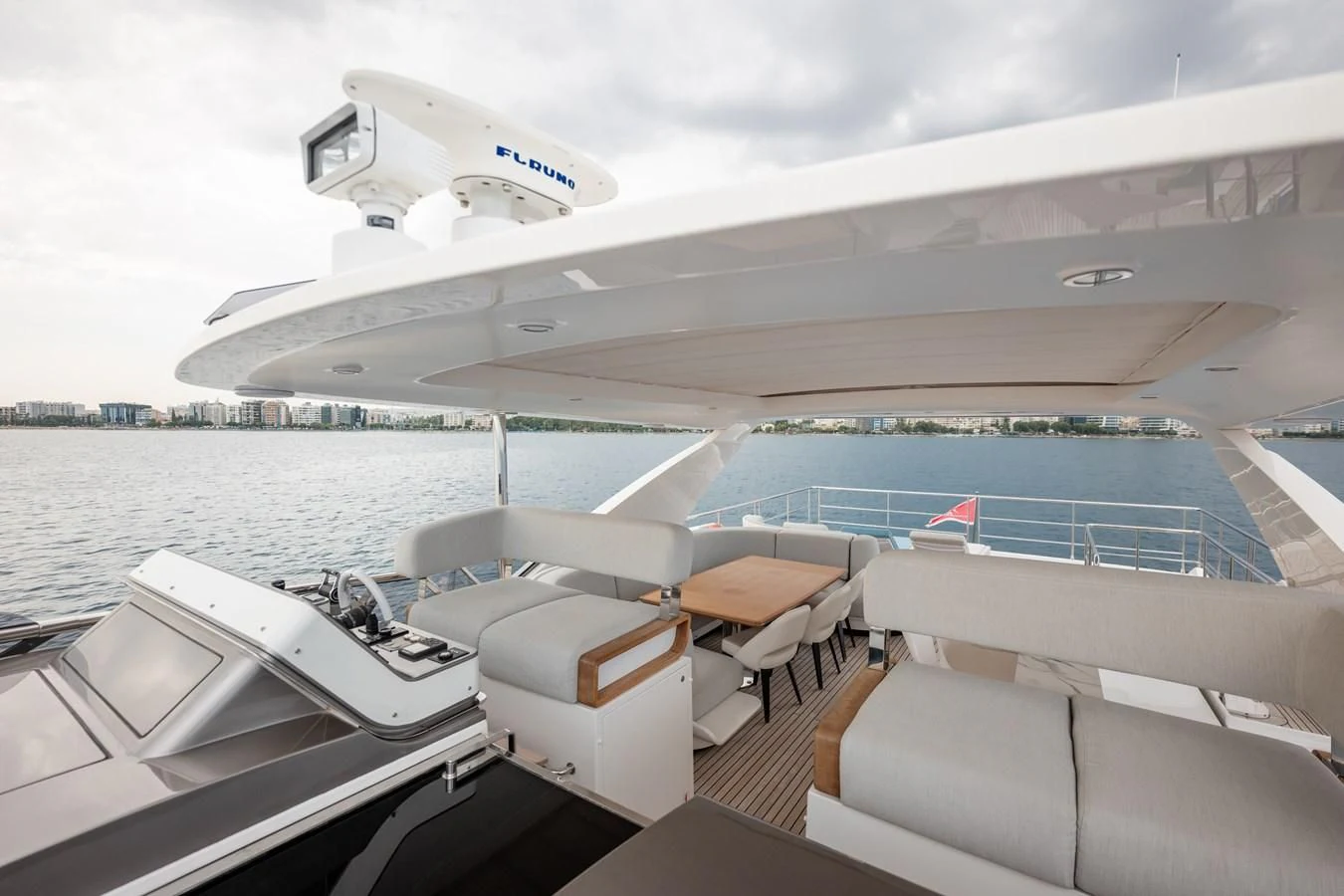 a boat on the water aboard CLOUDY BAY Yacht for Sale