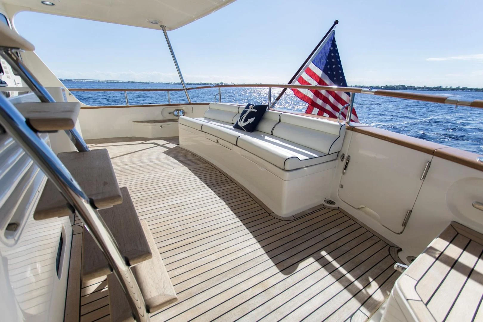 a boat on the water aboard SOMEDAY CAME Yacht for Sale