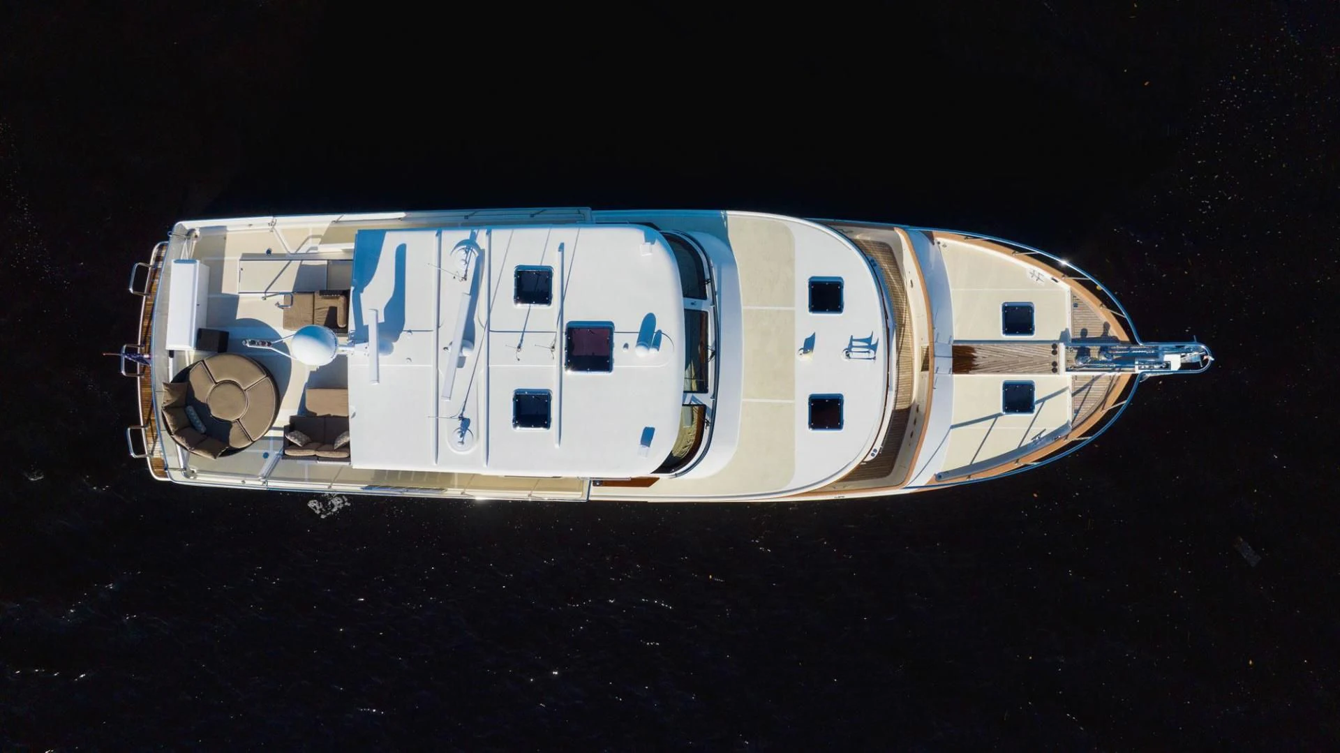 a white and blue object aboard SOMEDAY CAME Yacht for Sale