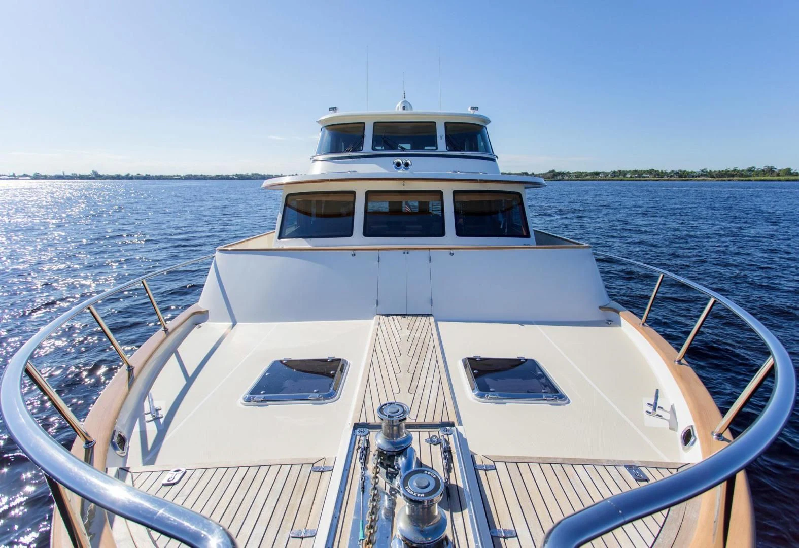 a boat on the water aboard SOMEDAY CAME Yacht for Sale