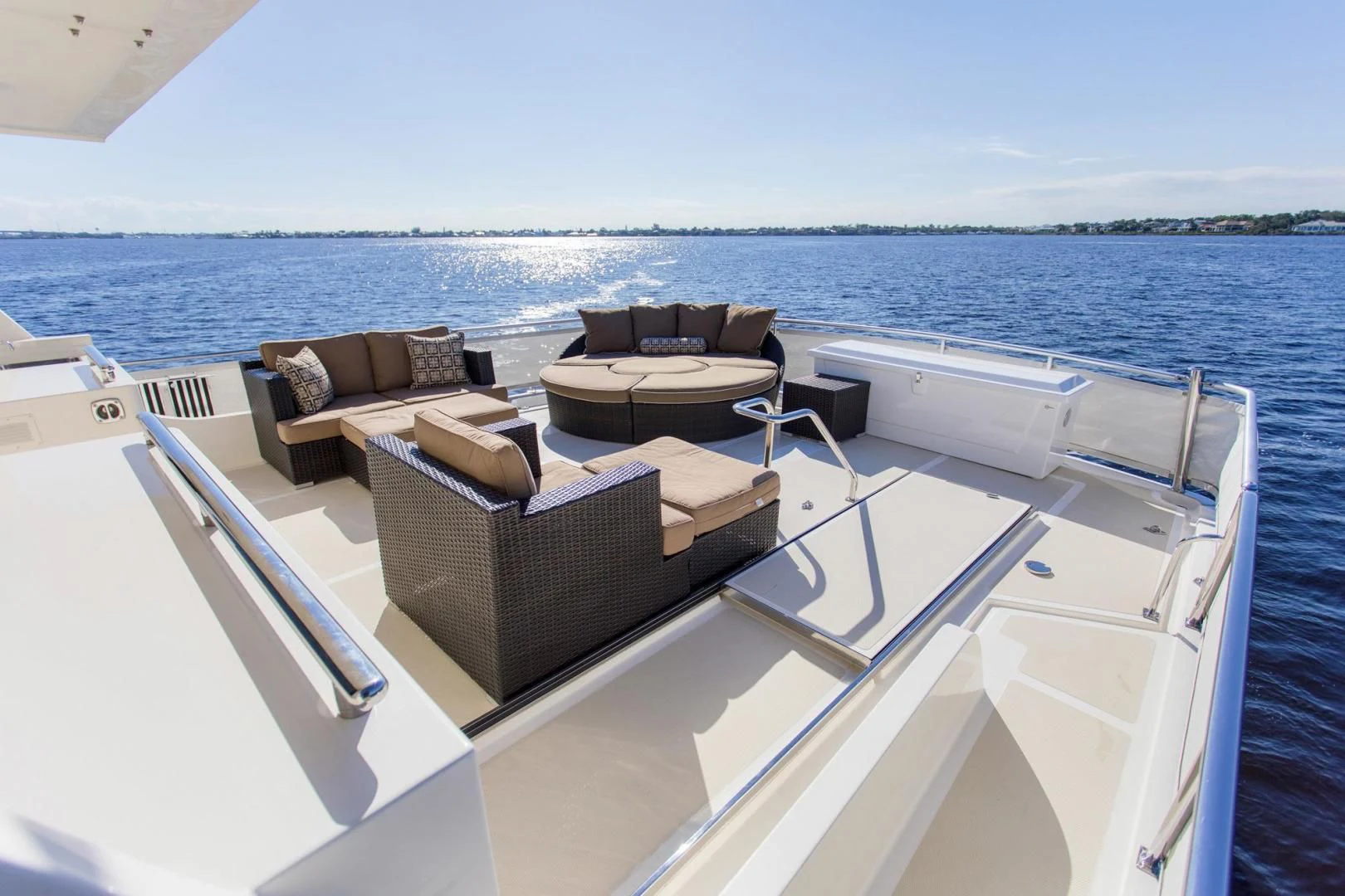 a boat on the water aboard SOMEDAY CAME Yacht for Sale