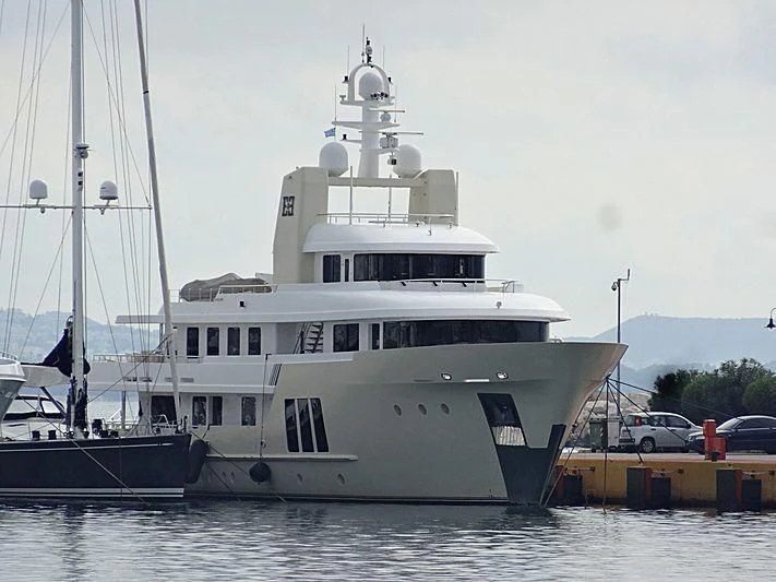 a couple of large boats aboard E&E Yacht for Sale