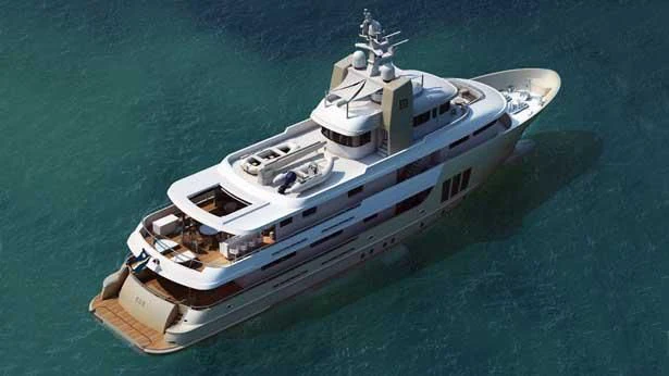 a ship in the water aboard E&E Yacht for Sale