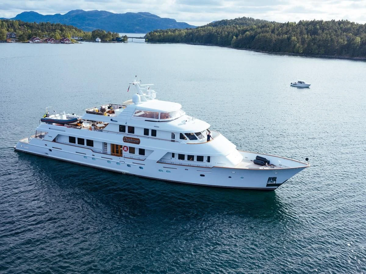 a boat on the water aboard DAYDREAM Yacht for Sale