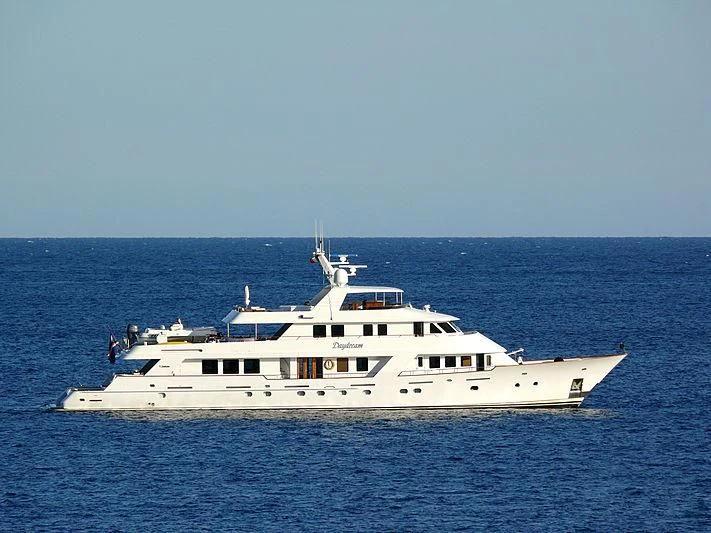 a boat in the water aboard DAYDREAM Yacht for Sale