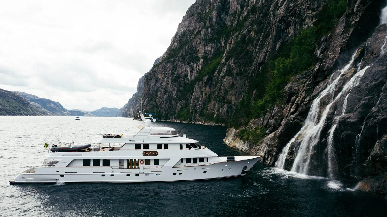 a boat on the water aboard DAYDREAM Yacht for Sale