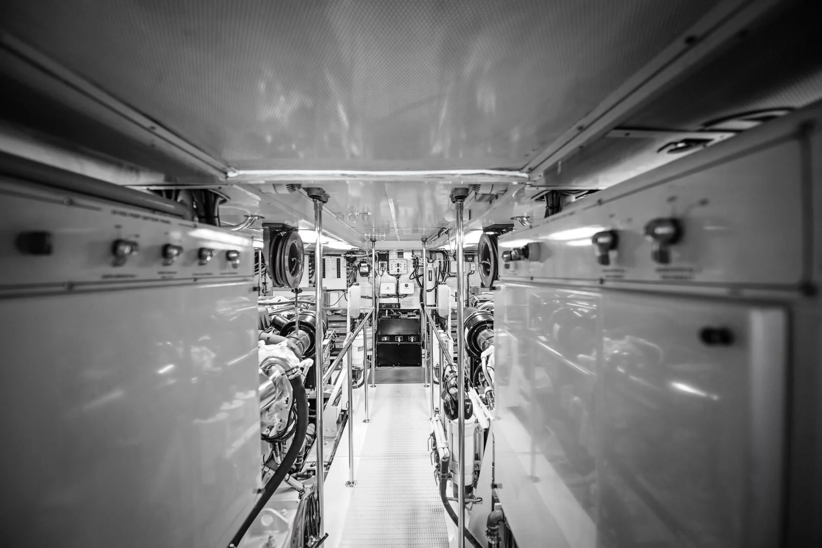 a large airplane with several doors aboard MAHA Yacht for Sale