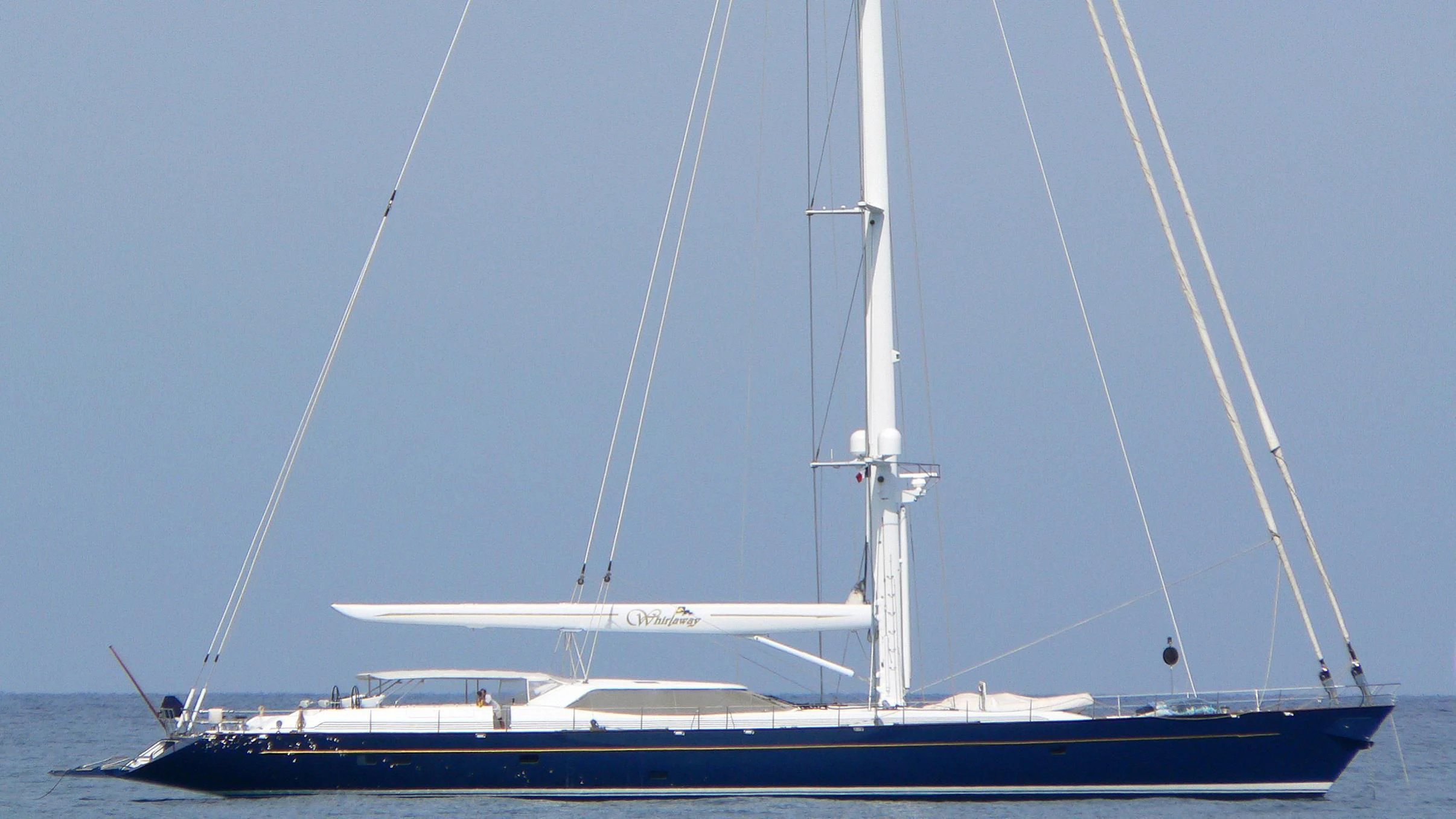 a boat on the water aboard ESPIRITU DEL XAREY Yacht for Sale