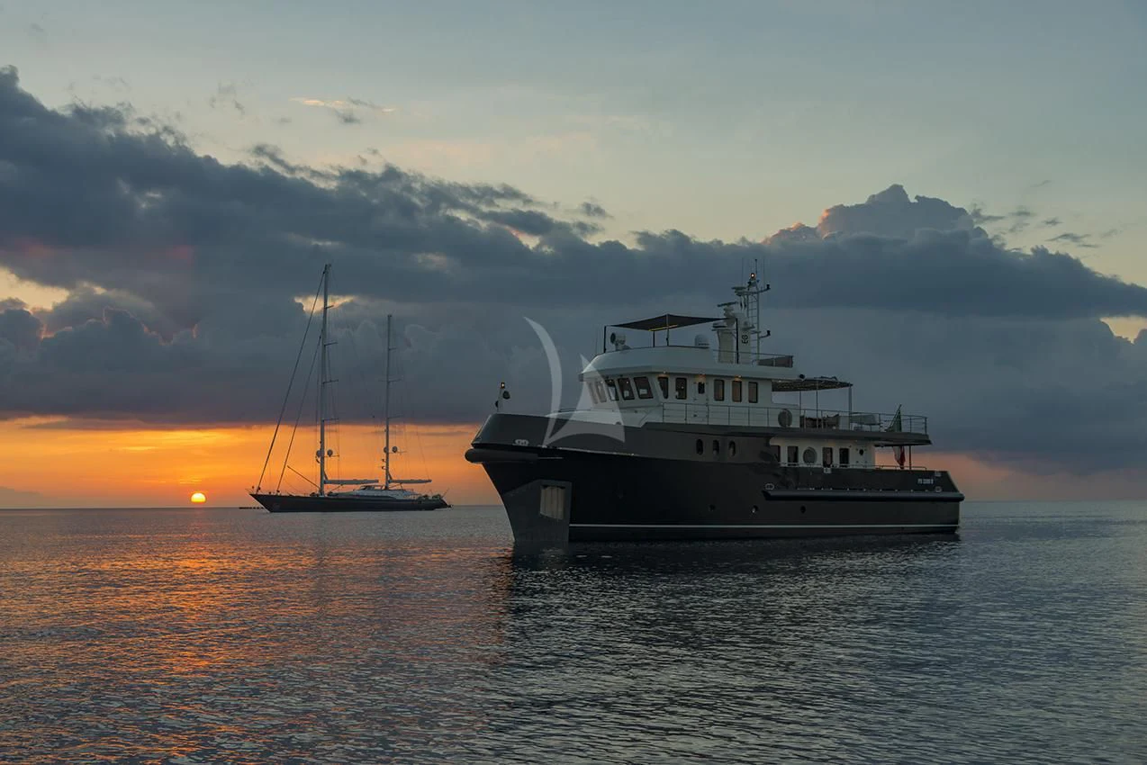 a couple of boats in the water aboard INDIAN Yacht for Sale
