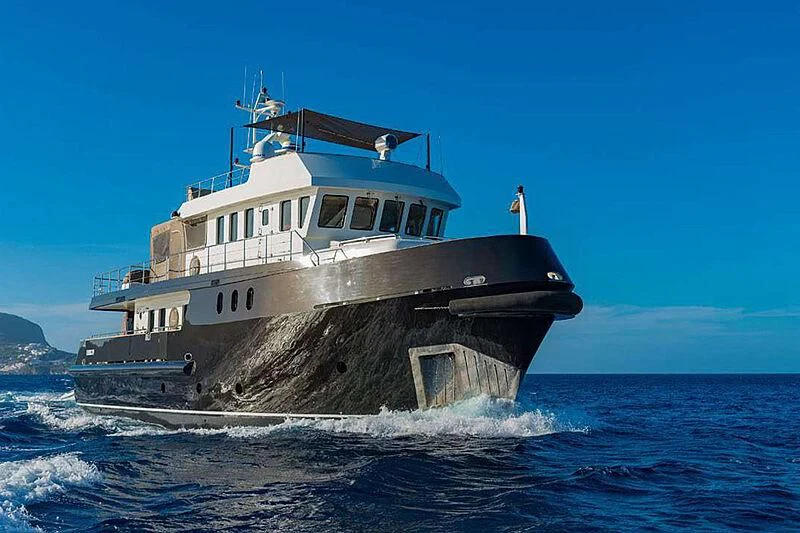 a boat on the water aboard INDIAN Yacht for Sale