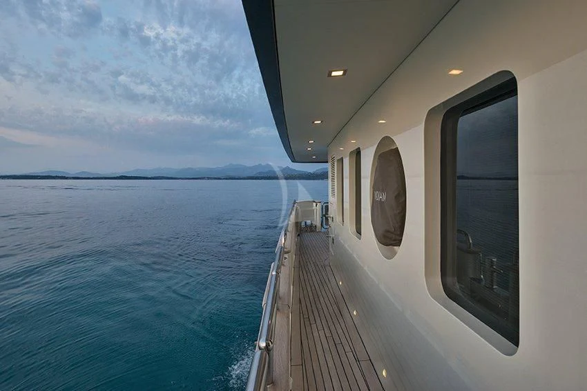 a boat on the water aboard INDIAN Yacht for Sale