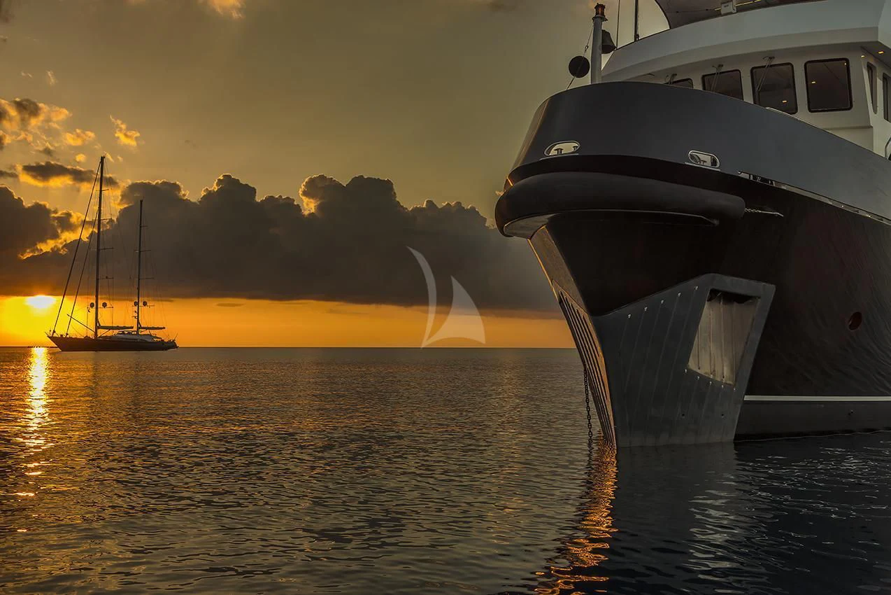 a boat on the water aboard INDIAN Yacht for Sale