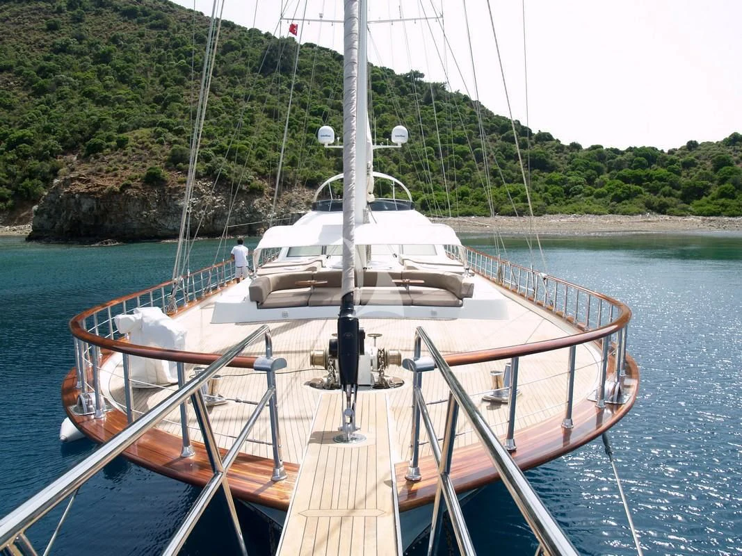 a boat on the water aboard ALESSANDRO I Yacht for Sale