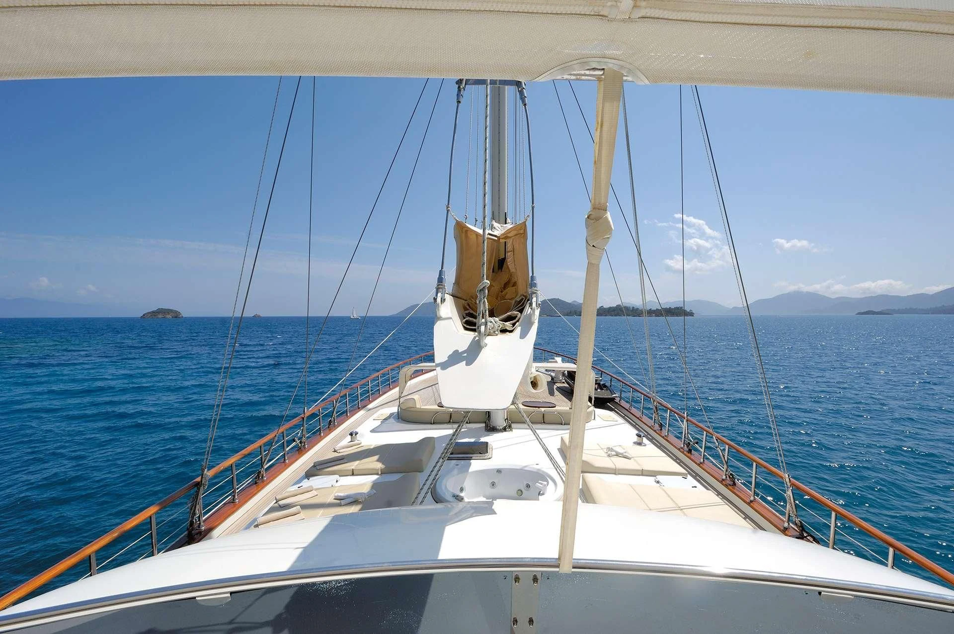 a boat on the water aboard ALESSANDRO I Yacht for Sale