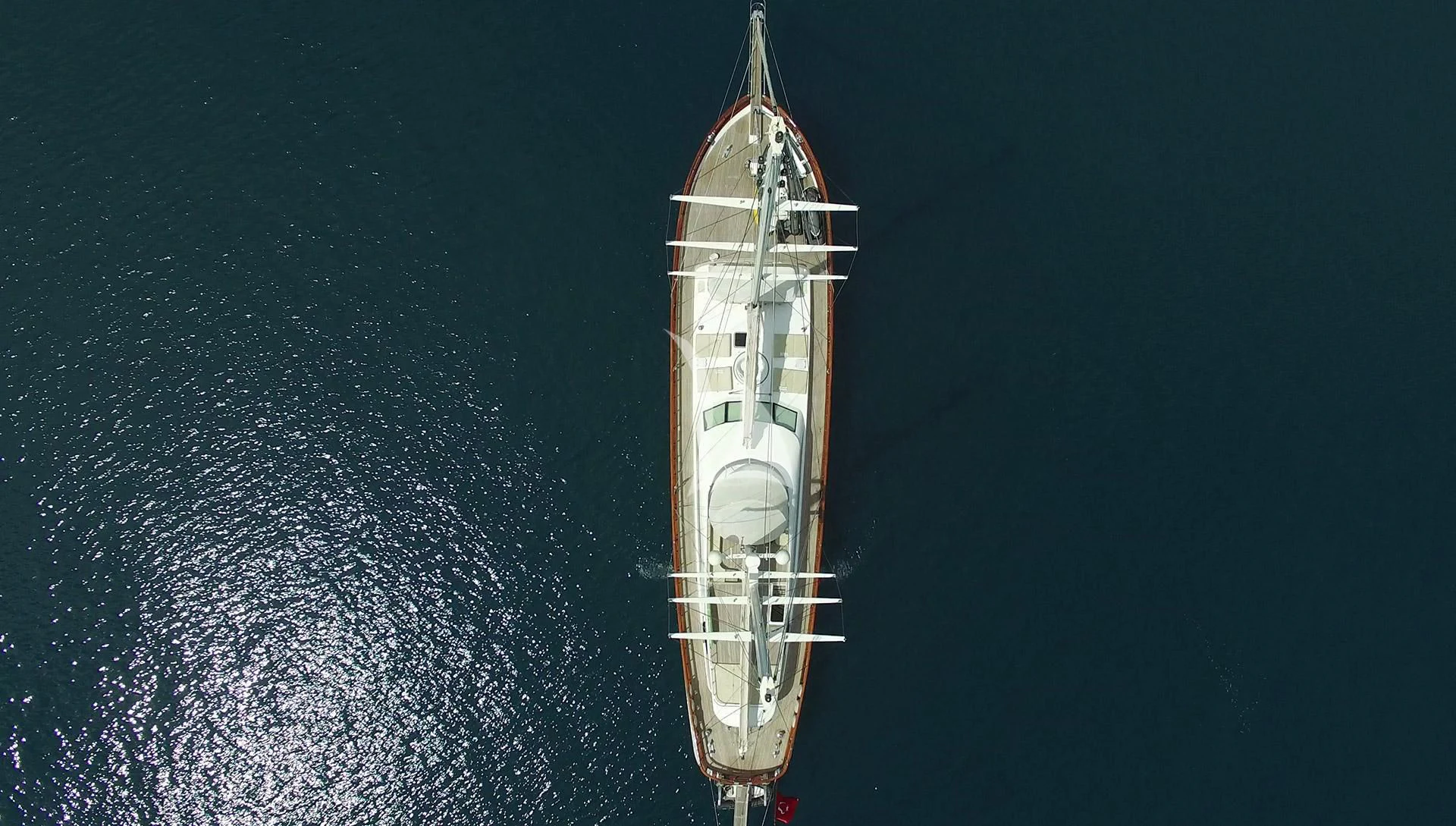 a space shuttle in space aboard ALESSANDRO I Yacht for Sale