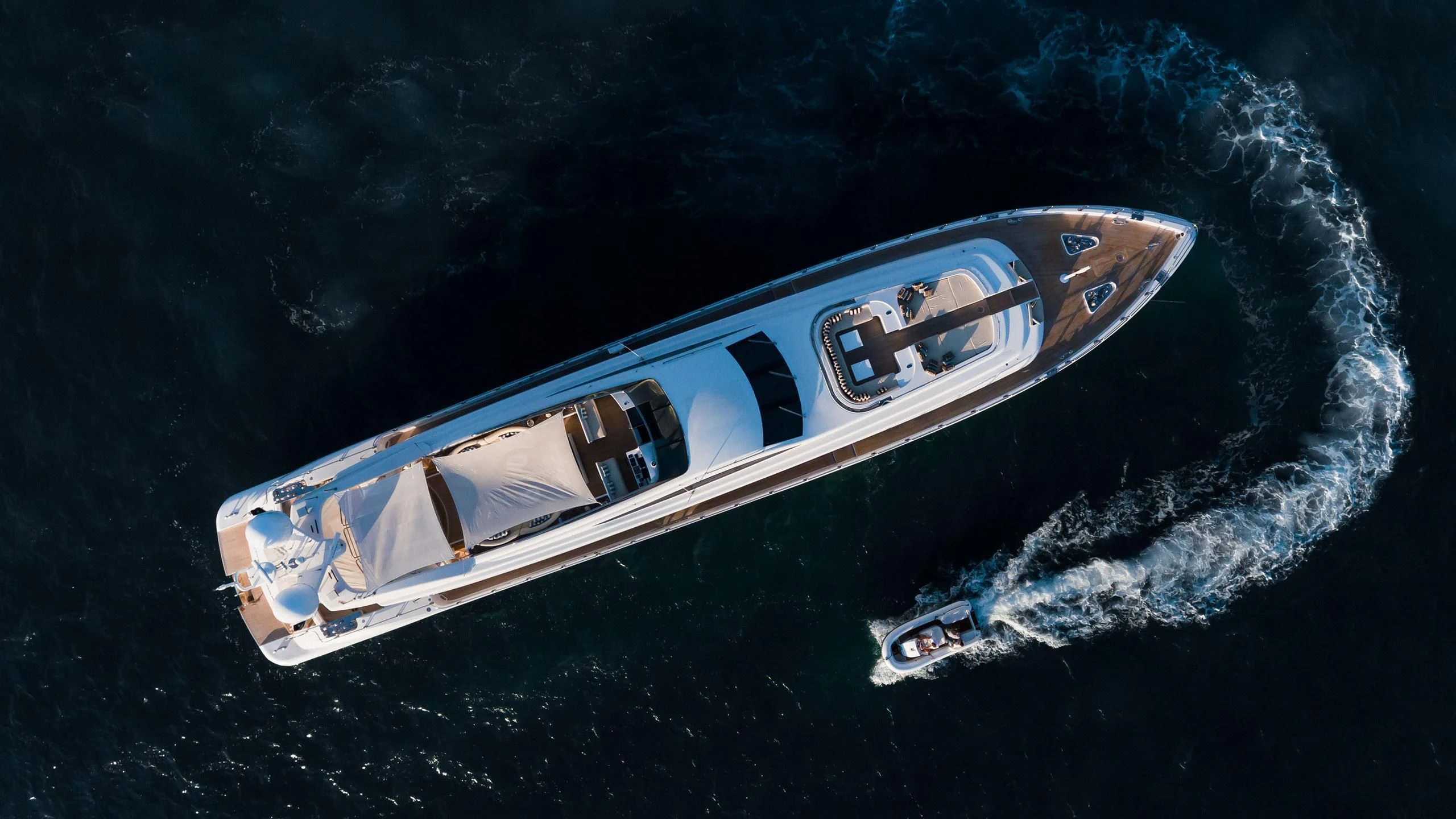 a space ship in outer space aboard TUTTO LE MARRANE Yacht for Charter