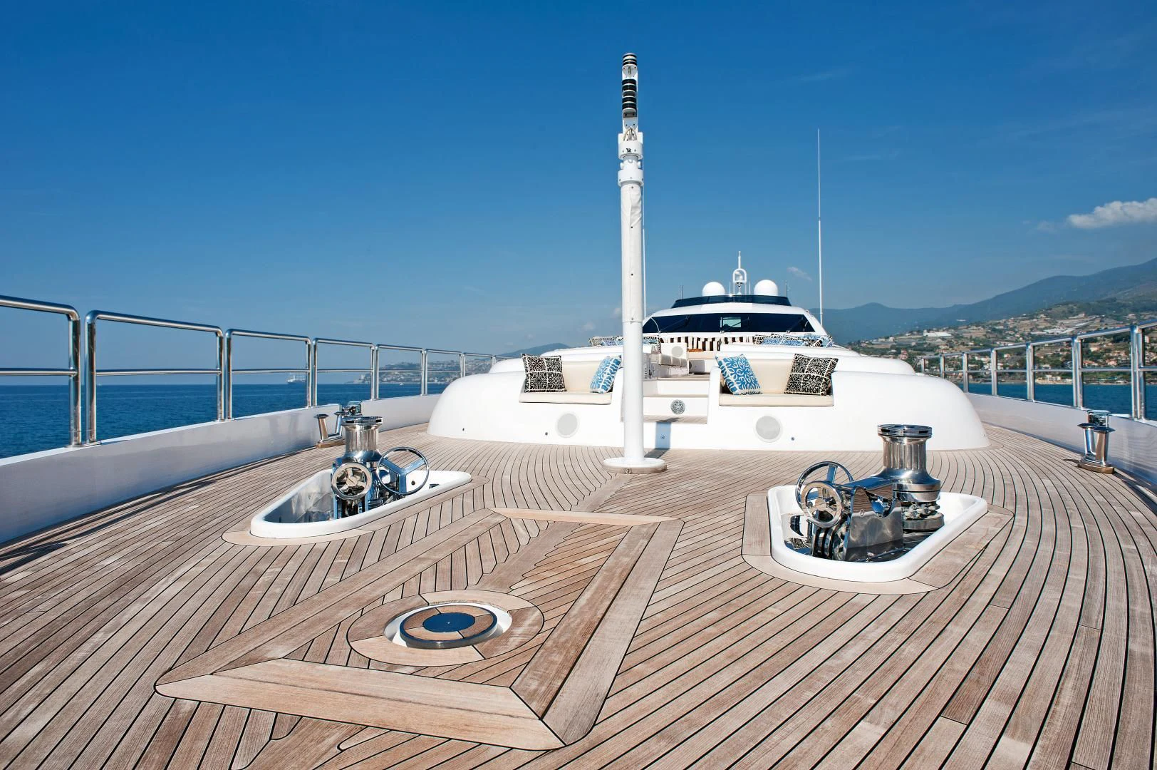 a boat on a dock aboard TUTTO LE MARRANE Yacht for Charter