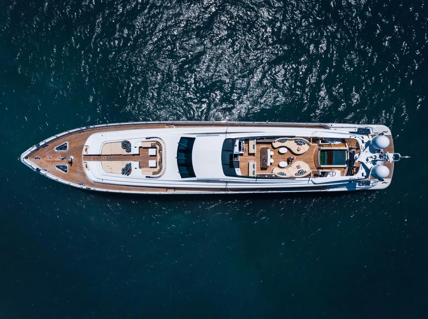 a boat in the water aboard TUTTO LE MARRANE Yacht for Charter
