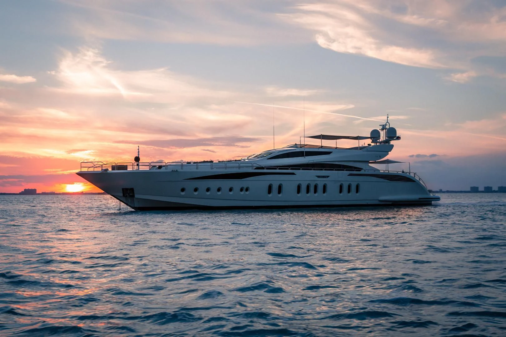 a boat in the water aboard TUTTO LE MARRANE Yacht for Charter