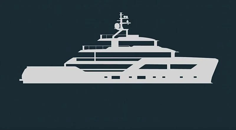 logo aboard LA LA LAND Yacht for Charter