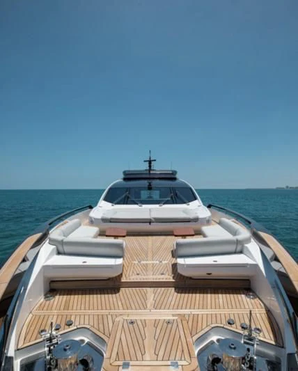 a boat on the water aboard BASH II Yacht for Sale