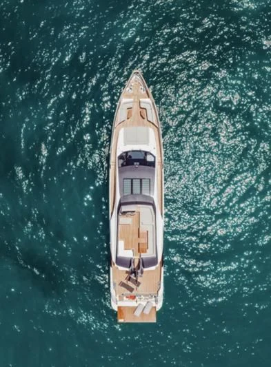 a boat in the water aboard BASH II Yacht for Sale