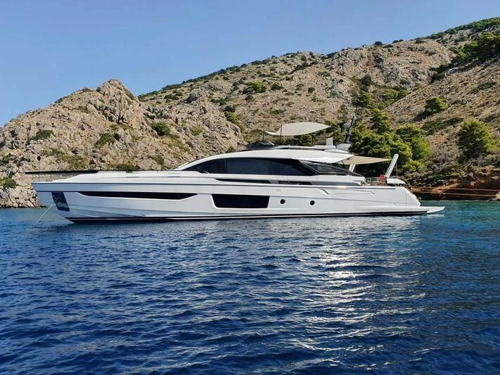 a boat on the water aboard BASH II Yacht for Sale
