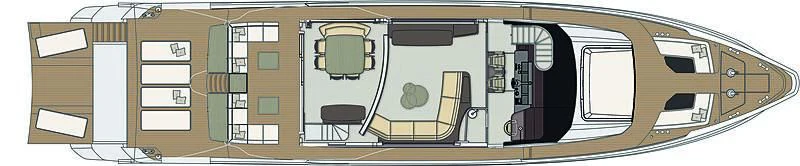 a computer generated image of a computer aboard BASH II Yacht for Sale