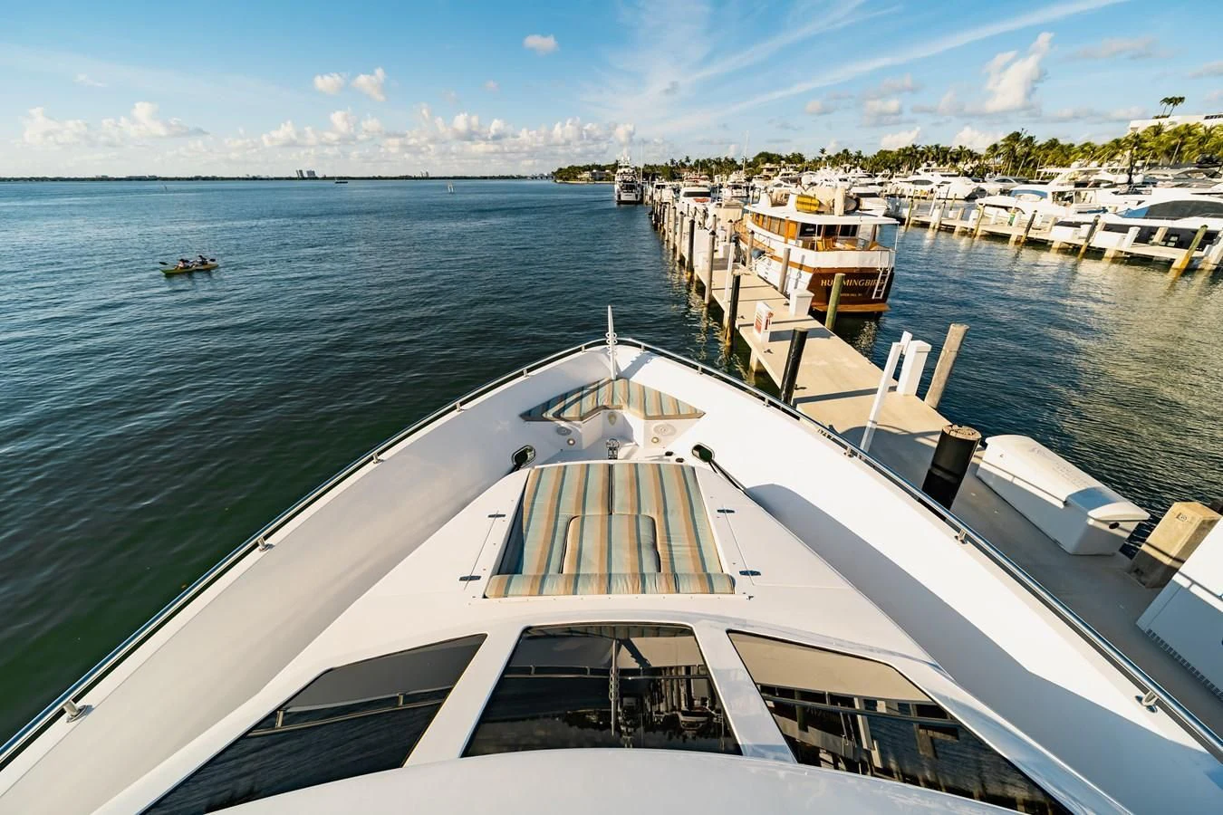a boat on the water aboard HAPPY Yacht for Sale