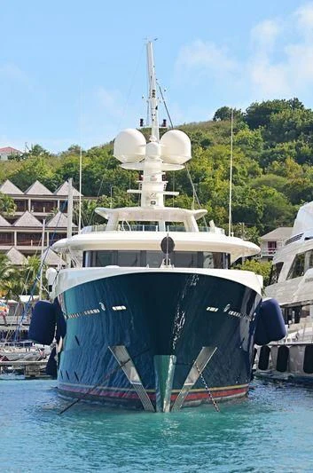 a boat in the water aboard DENIKI Yacht for Sale