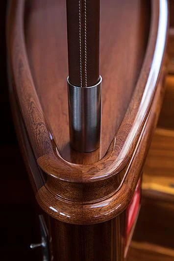 a close up of a guitar aboard VIJONARA Yacht for Sale