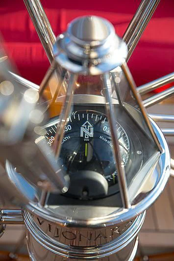 a close-up of a trophy aboard VIJONARA Yacht for Sale