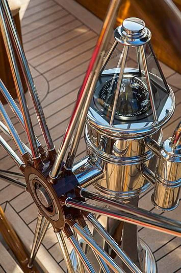 a close-up of a machine aboard VIJONARA Yacht for Sale