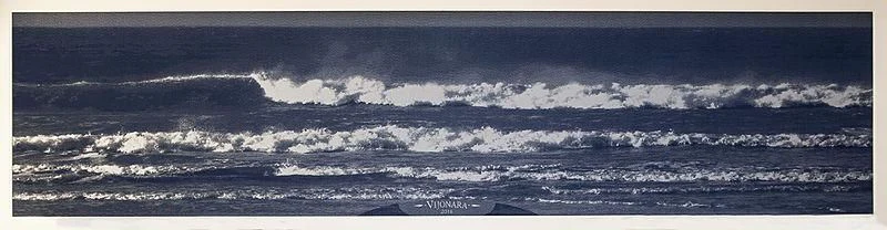 a black and white photo of a cloudy sky aboard VIJONARA Yacht for Sale